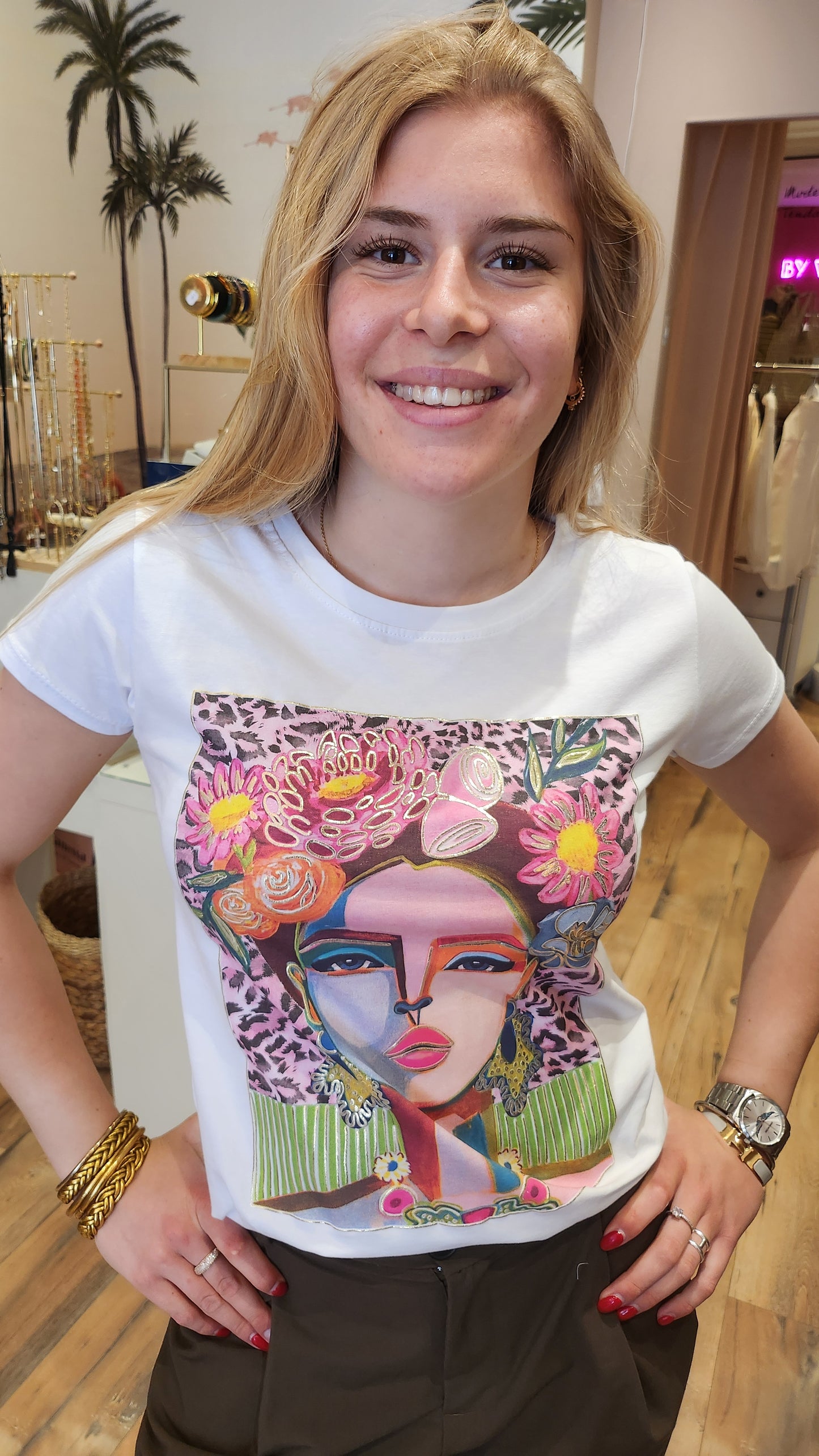 Tee-shirt Floral