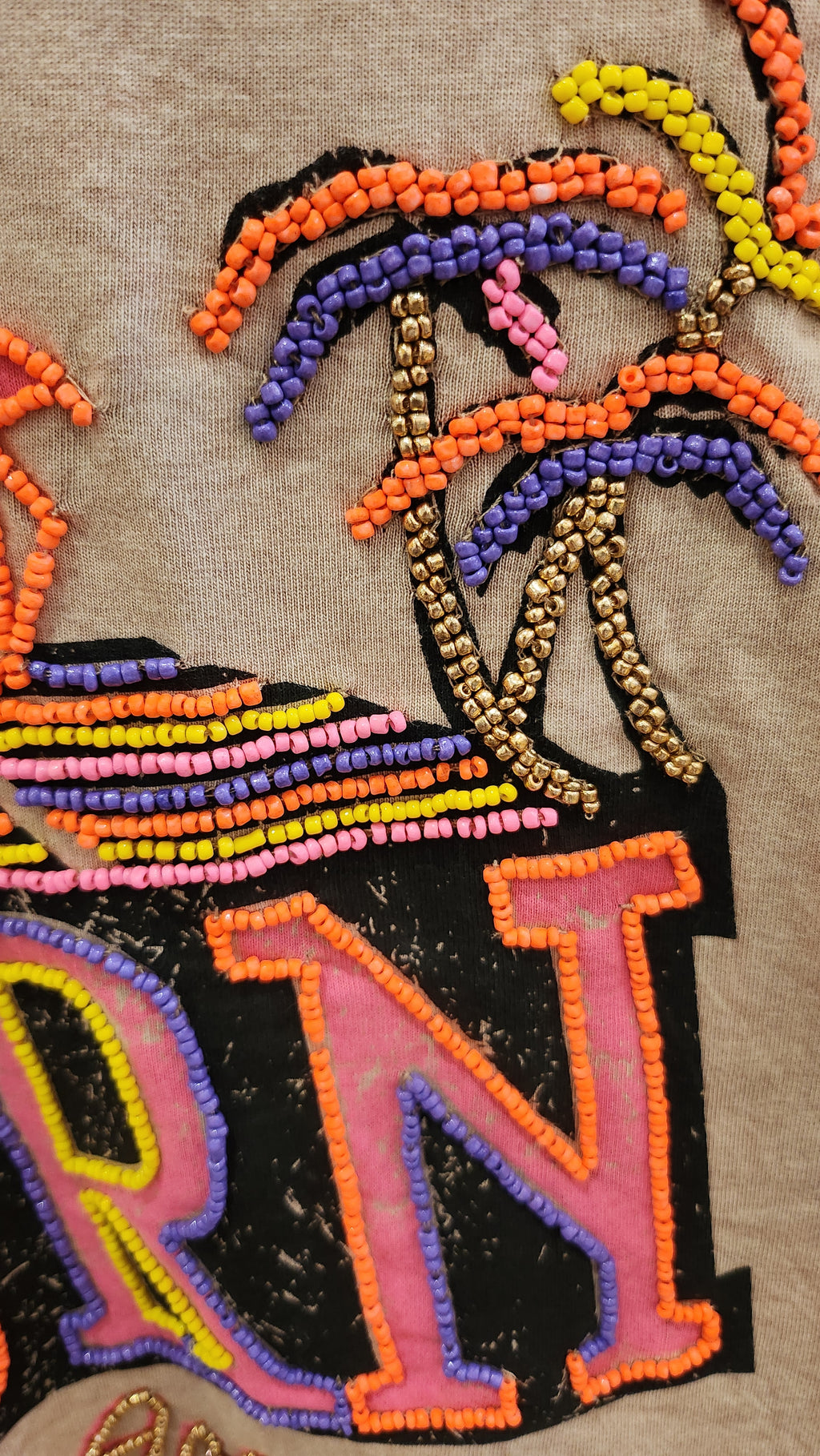 T-shirt fluide Born beige