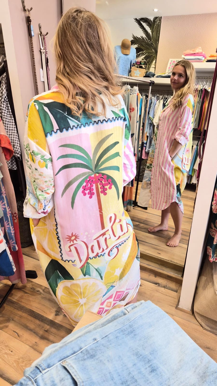 Chemise longue Dolce Vita