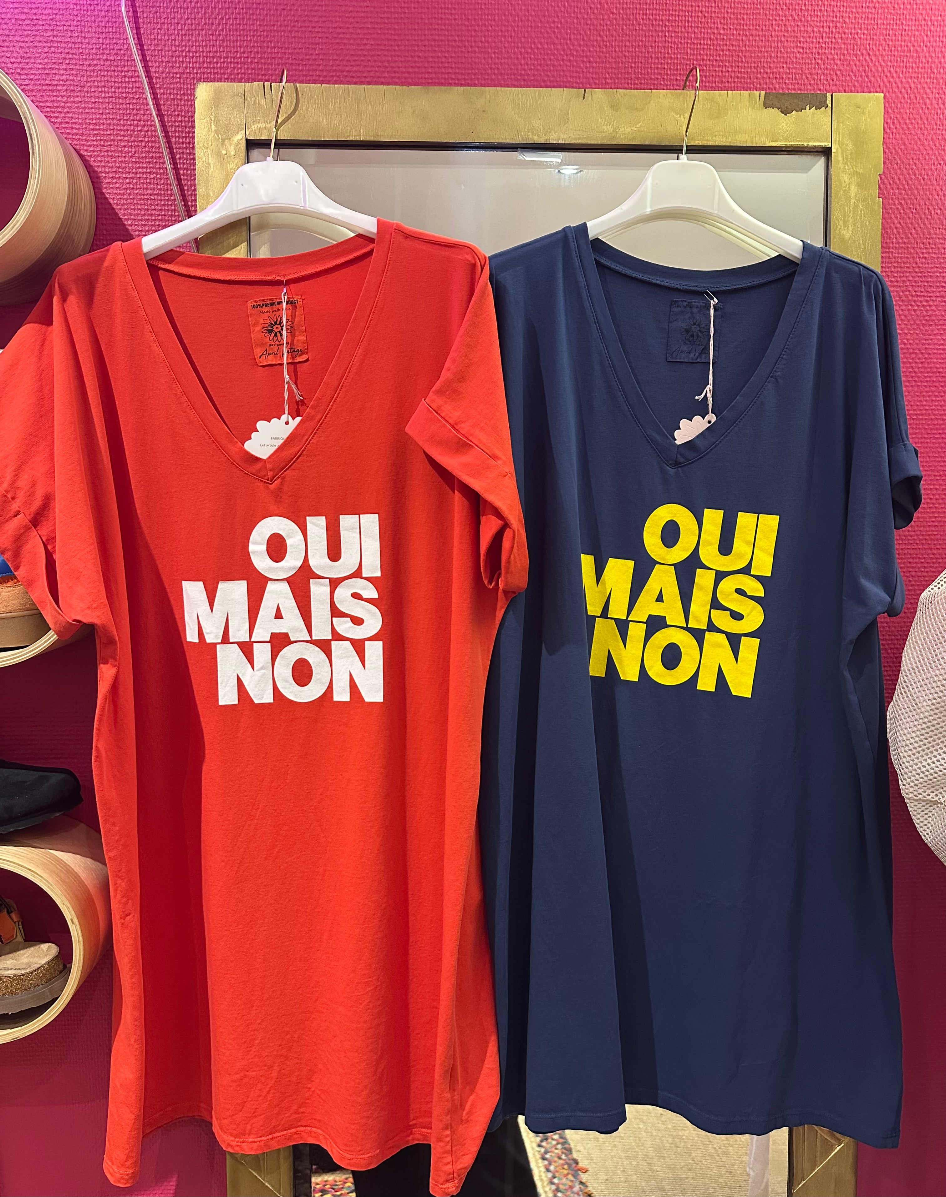 Robe OUI MAIS NON