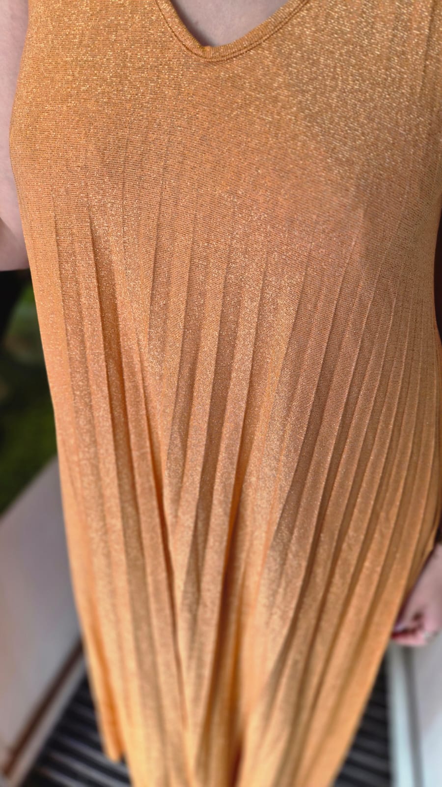 Robe Glam orange