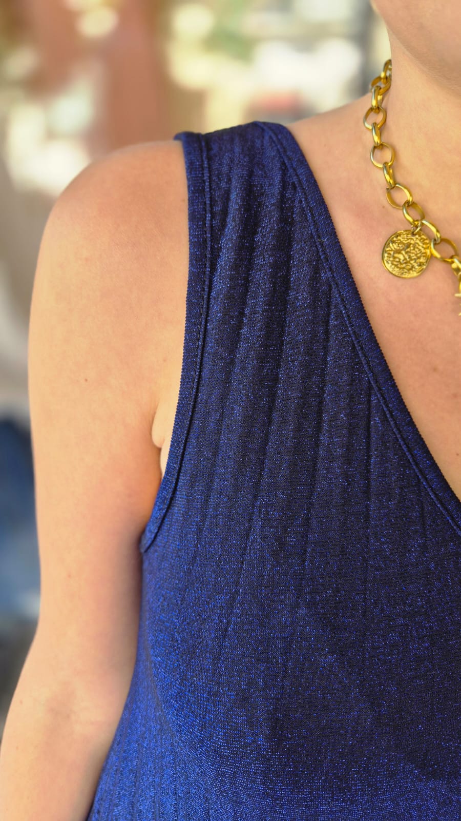 Robe Glam bleu