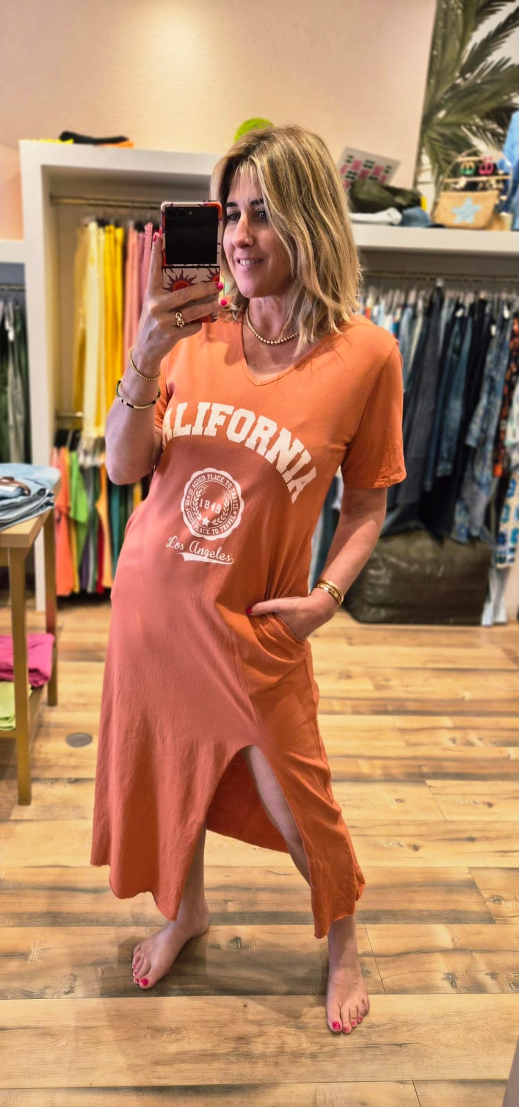 Robe California Rouille