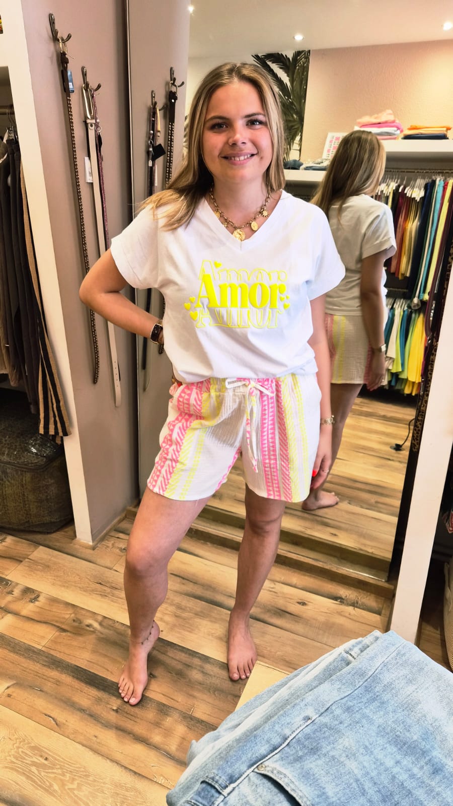 Le Short Pink Summer 🌸