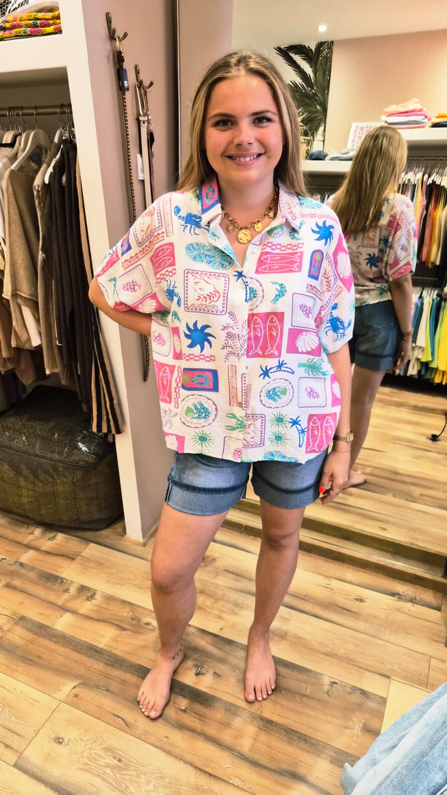 Chemise Dolce Vita 🌺