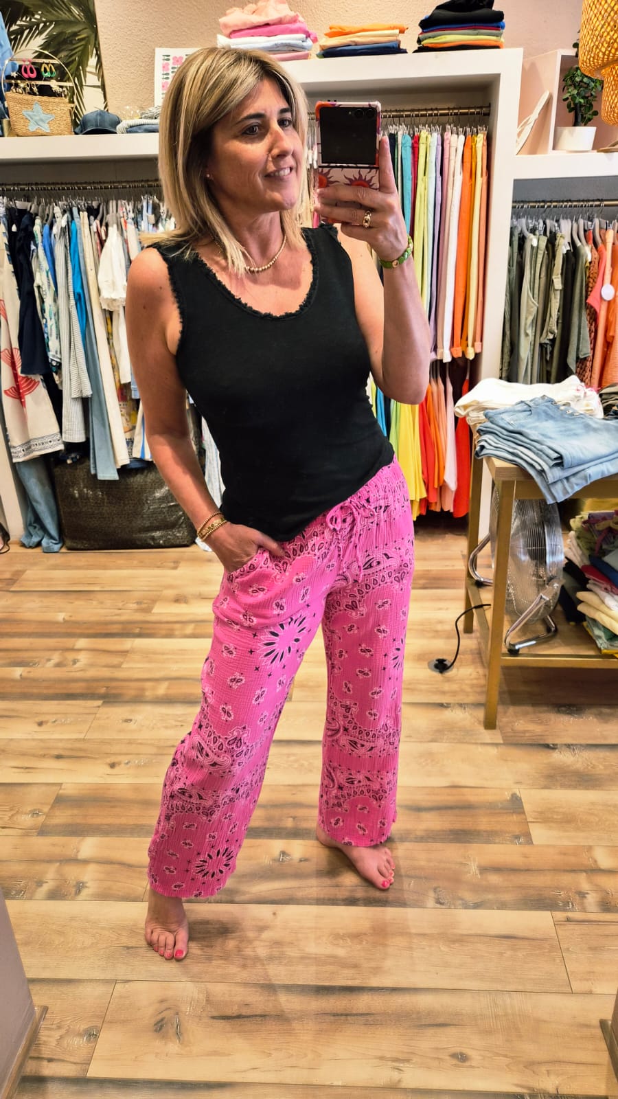 Le Pantalon Pink Bandana 💖
