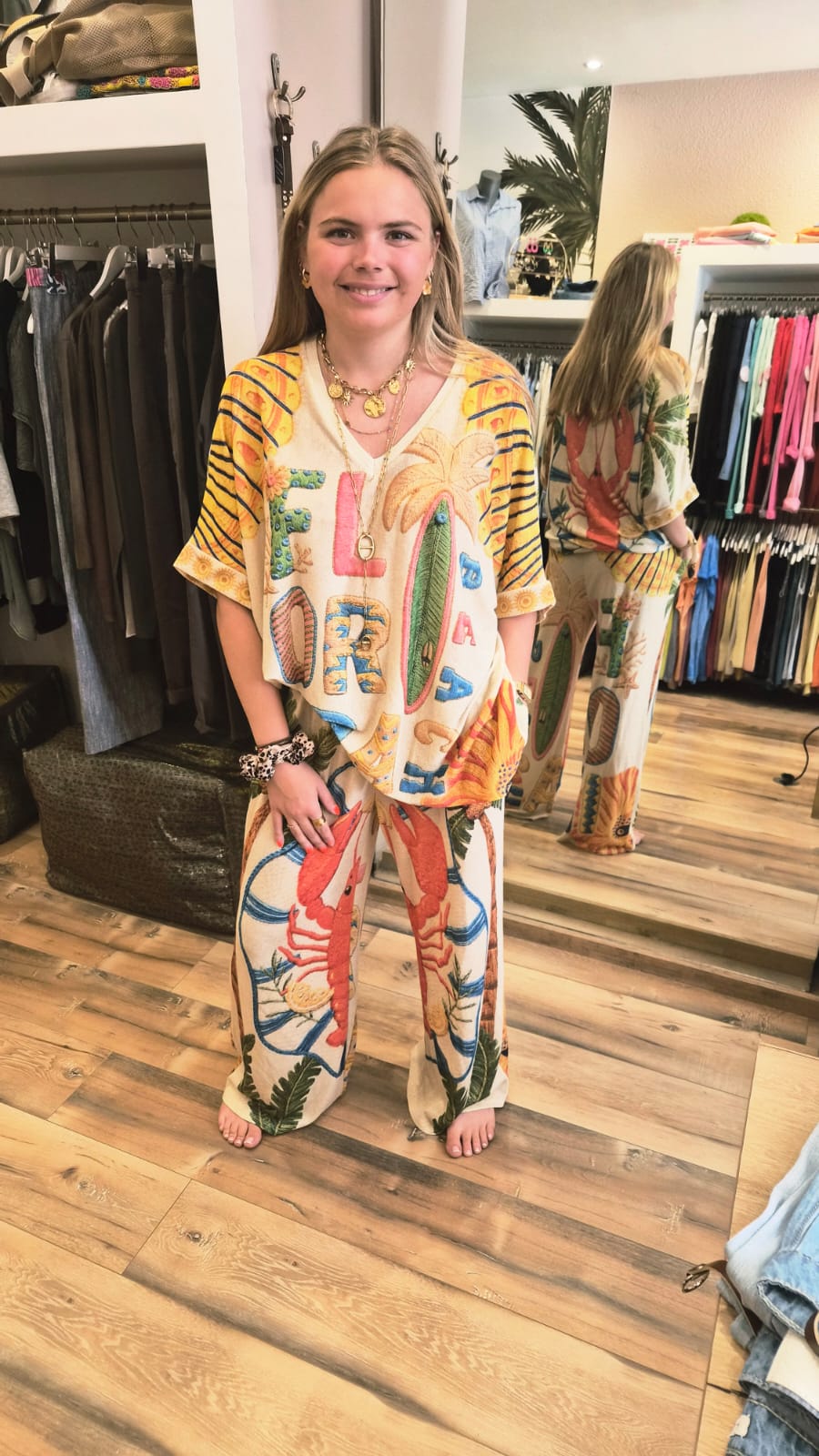 Ensemble Tropical Chic