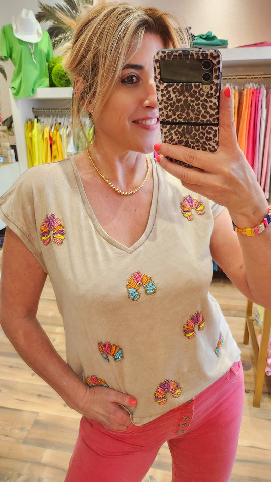 Tee-shirt Gold and Silver Apache